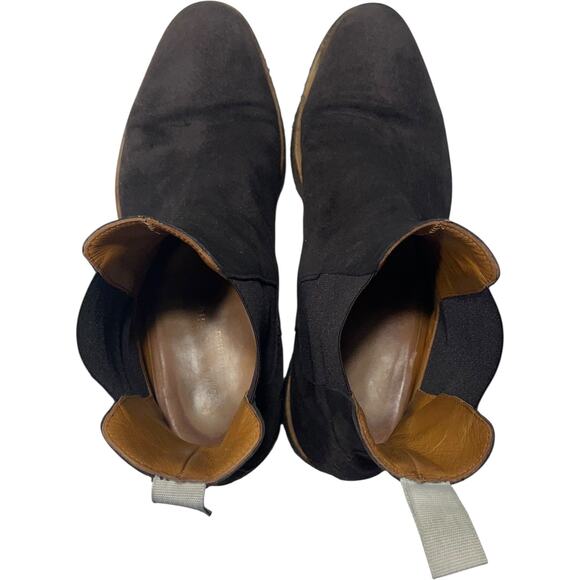 Common Projects Chocolate Brown Nubuck Chelsea Boots     Size: EU 44 /US 11 - Picture 8 of 9